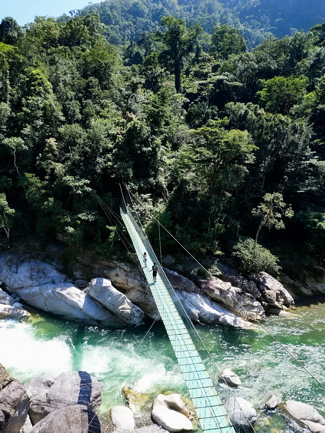 Cruce del Puente de Hamaca