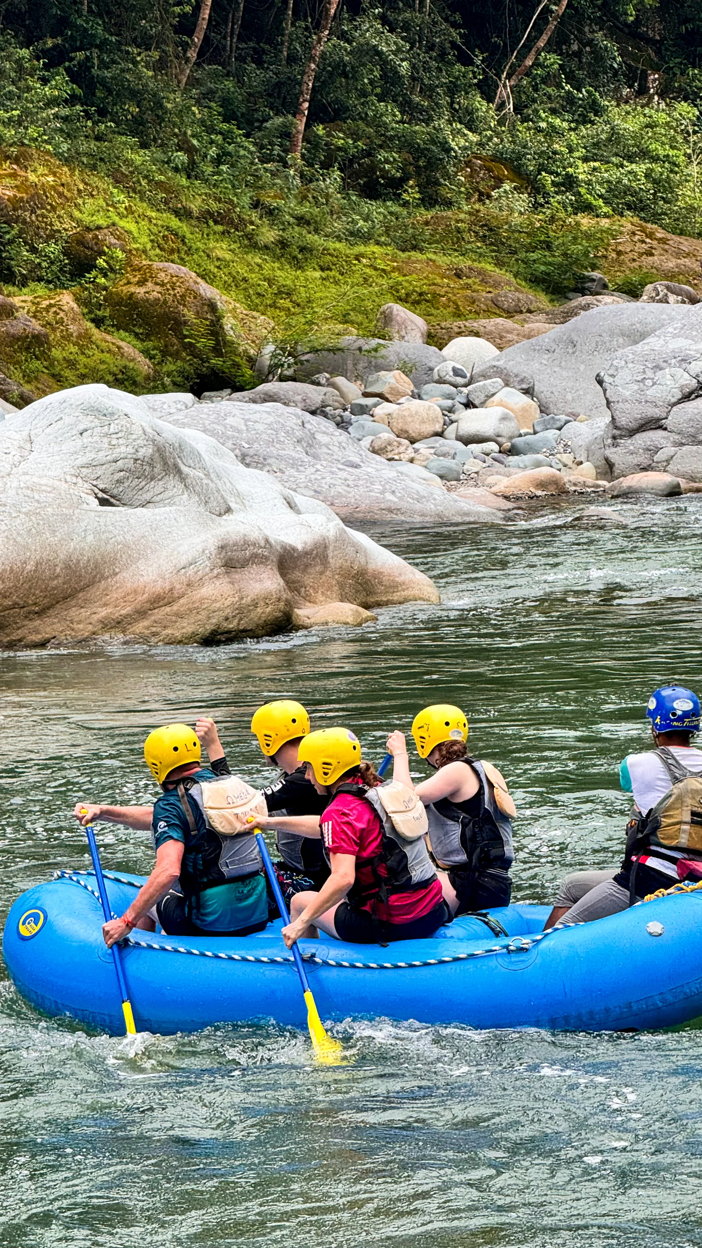 Aventura de rafting